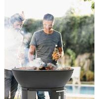 Hergom FirePit with High Base (Excl. Cookings Grills)