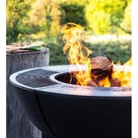 Hergom FirePit with High Base (Excl. Cookings Grills)